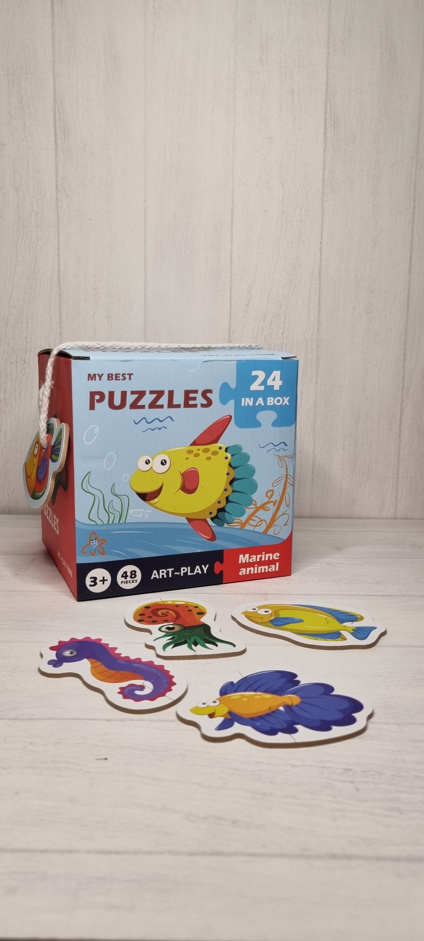 Puzzle mundo marino - Fonoayun
