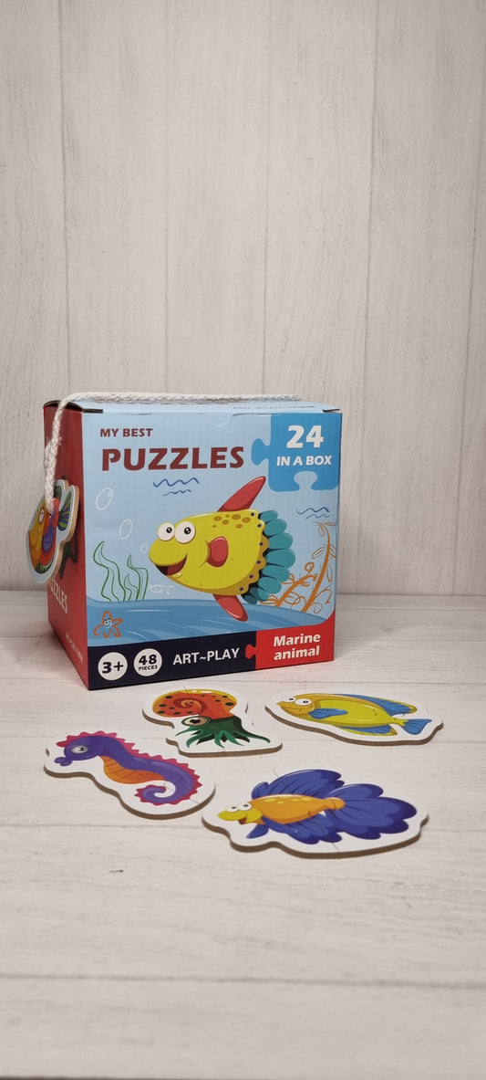 Puzzle  mundo marino - Fonoayun
